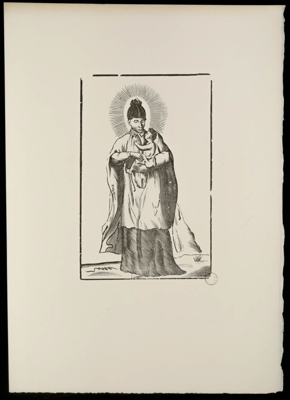 estampe Saint Vincent de Paul 1969.87.468 Photo