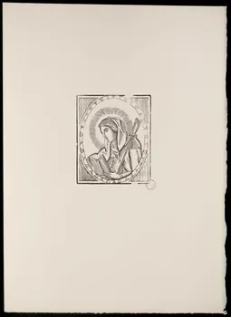 estampe Sainte Geneviève 1969.87.473.1 Photo