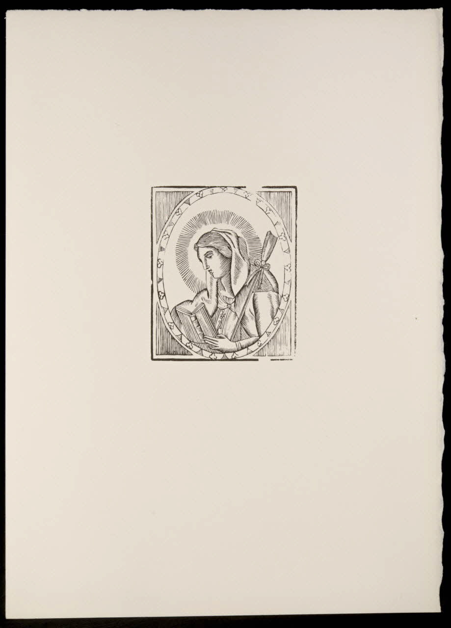 estampe Sainte Geneviève 1969.87.473.2 Photo