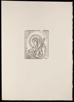 estampe Sainte Geneviève 1969.87.473.3 Photo