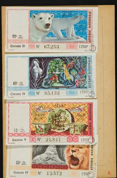 estampe LOTERIE NATIONALE  LE LION DE BELFORT (Bartholdi) 1970.83.992  Photo