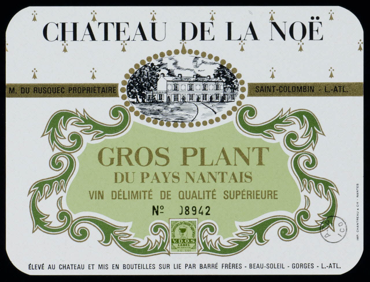 estampe CHATEAU DE LA NOË 1971.14.158 Photo