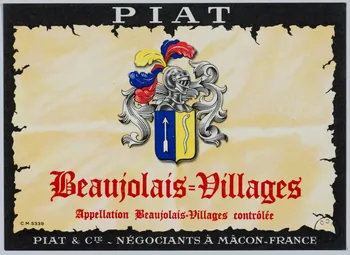 estampe BEAUJOLAIS = VILLAGES 1971.14.180 Photo