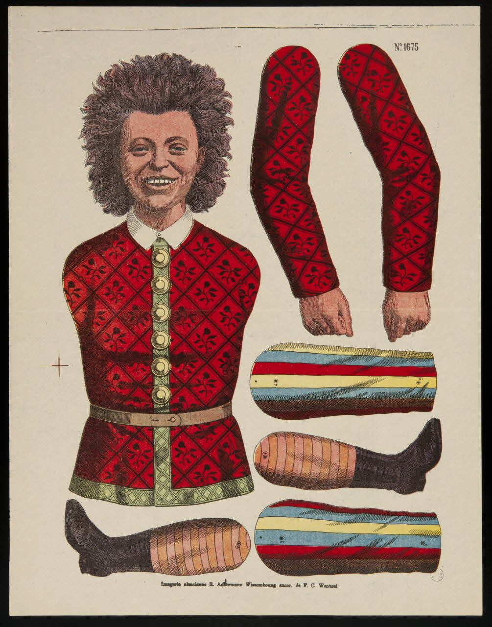 estampe Pantin à découper 1971.59.34 Photo