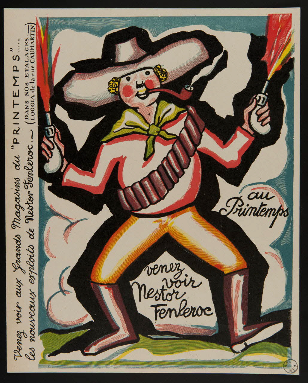 estampe au Printemps  venez  voir  Nestor  Fenleroc 1972.104.6 Photo