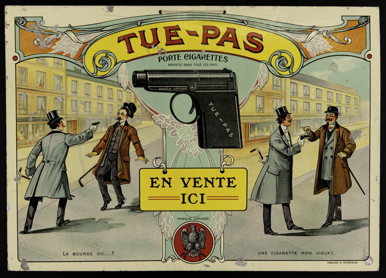 estampe TUE - PAS  PORTE CIGARETTES 1972.110.1521 Photo