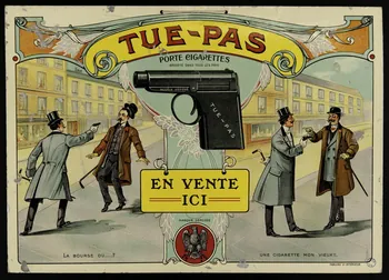 estampe TUE - PAS  PORTE CIGARETTES 1972.110.1521  Photo