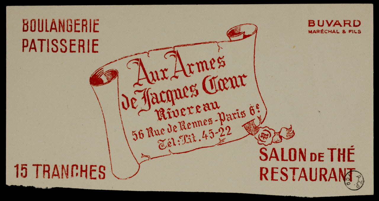 estampe Aux Armes  de Jacques Coeur 1972.110.1547.1 Photo