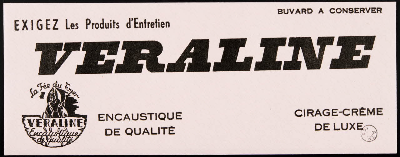 estampe EXIGEZ Les Produits d'Entretien  VERALINE 1972.110.1555.4 Photo