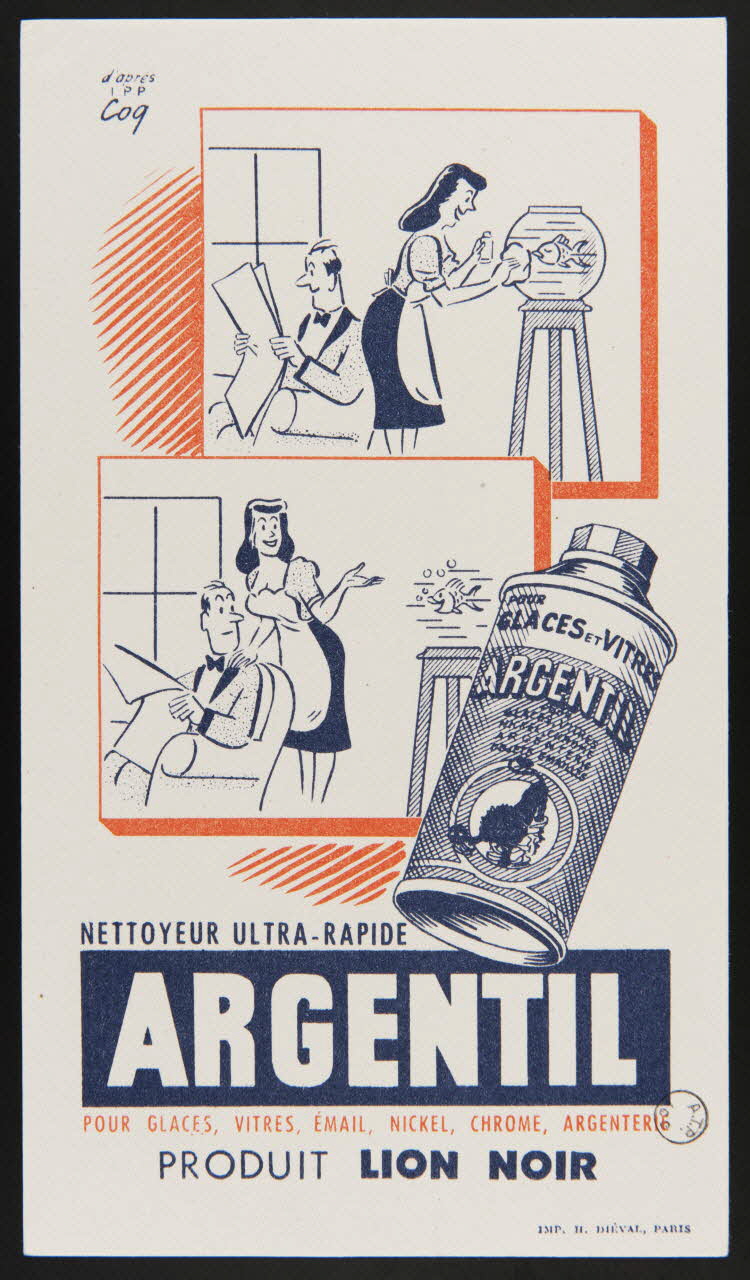 estampe NETTOYEUR ULTRA-RAPIDE  ARGENTIL 1972.110.1565 Photo