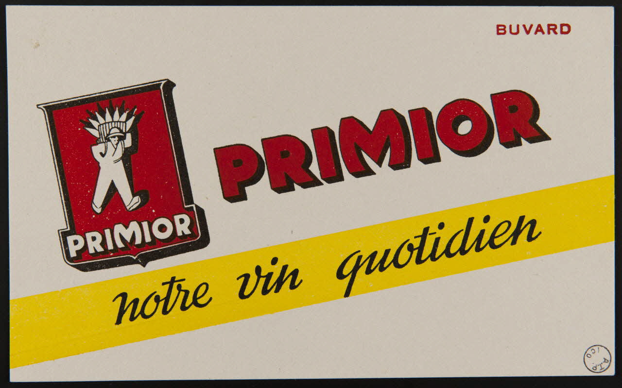 estampe PRIMIOR  notre vin quotidien 1972.110.1575 Photo