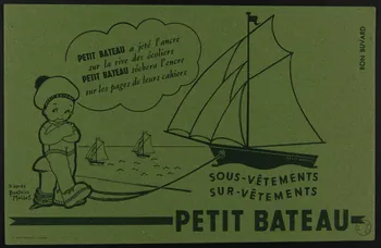 estampe SOUS-VÊTEMENTS  SUR-VÊTEMENTS  PETIT BATEAU 1972.110.1582 Photo