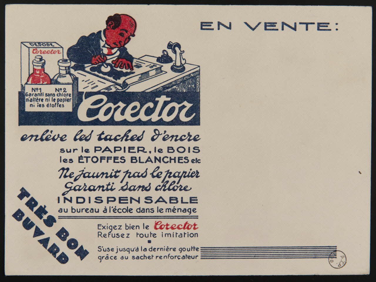 estampe Corector 1972.110.1587 Photo