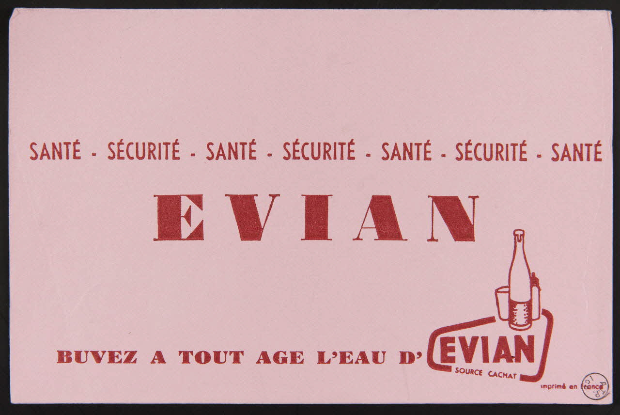 estampe EVIAN 1972.110.1592 Photo