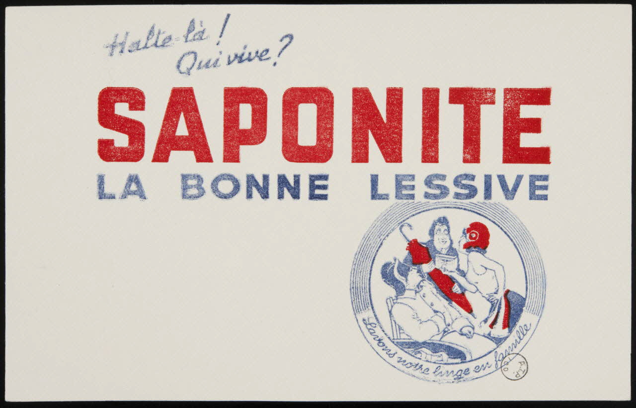 estampe SAPONITE  LA BONNE LESSIVE 1972.110.1599.1 Photo