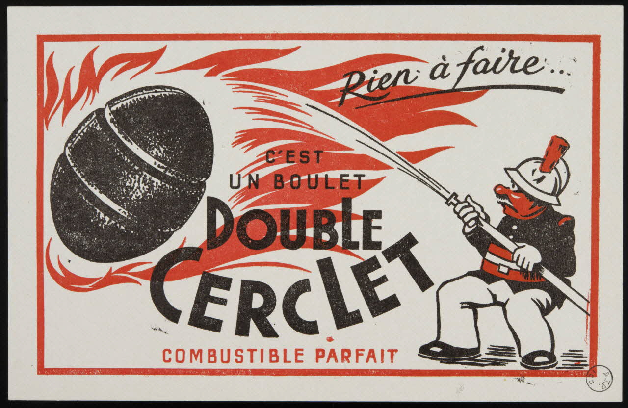 estampe C'EST  UN BOULET  DOUBLE  CERCLET 1972.110.1601.1 Photo