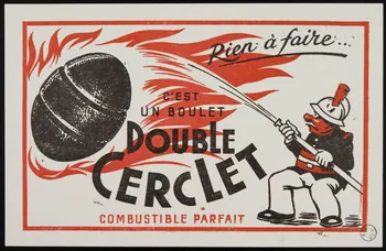 estampe C'EST  UN BOULET  DOUBLE  CERCLET 1972.110.1601.1 Photo