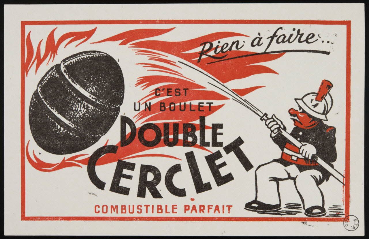 estampe C'EST  UN BOULET  DOUBLE  CERCLET 1972.110.1601.2 Photo