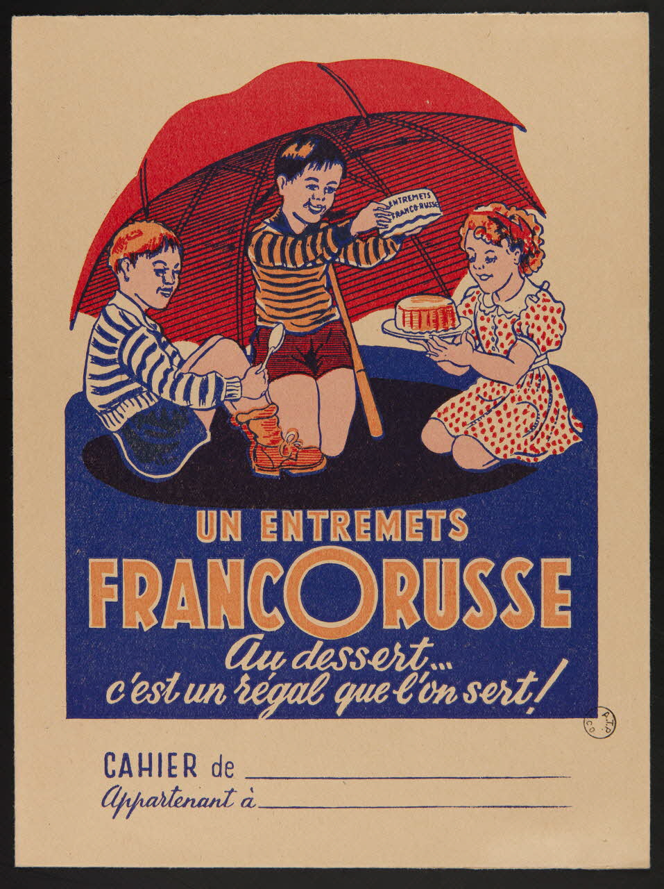 estampe UN ENTREMETS  FRANCO RUSSE 1972.110.1607 Photo