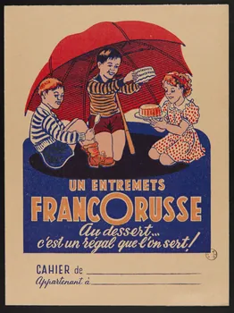 estampe UN ENTREMETS  FRANCO RUSSE 1972.110.1607  Photo