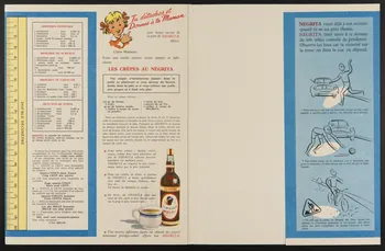 estampe - "Ben Jeannette, tu ne serais pas  au lit, si ta mère t'avait donné un  bon grog au bon rhum NEGRITA". 1972.110.1610.1  Photo