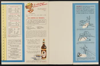 estampe - "Ben Jeannette, tu ne serais pas  au lit, si ta mère t'avait donné un  bon grog au bon rhum NEGRITA". 1972.110.1610.5  Photo