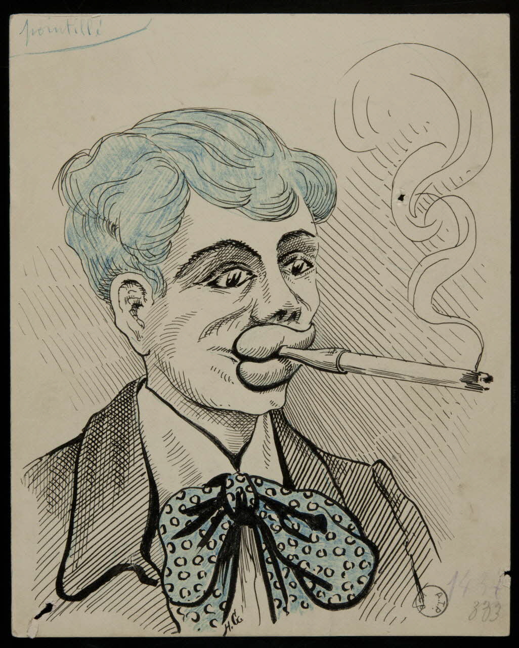 dessin Portrait d'homme 1972.110.612 Photo