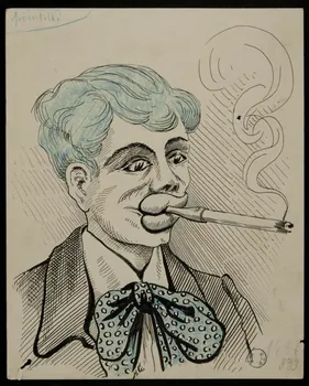 dessin Portrait d'homme 1972.110.612 Photo