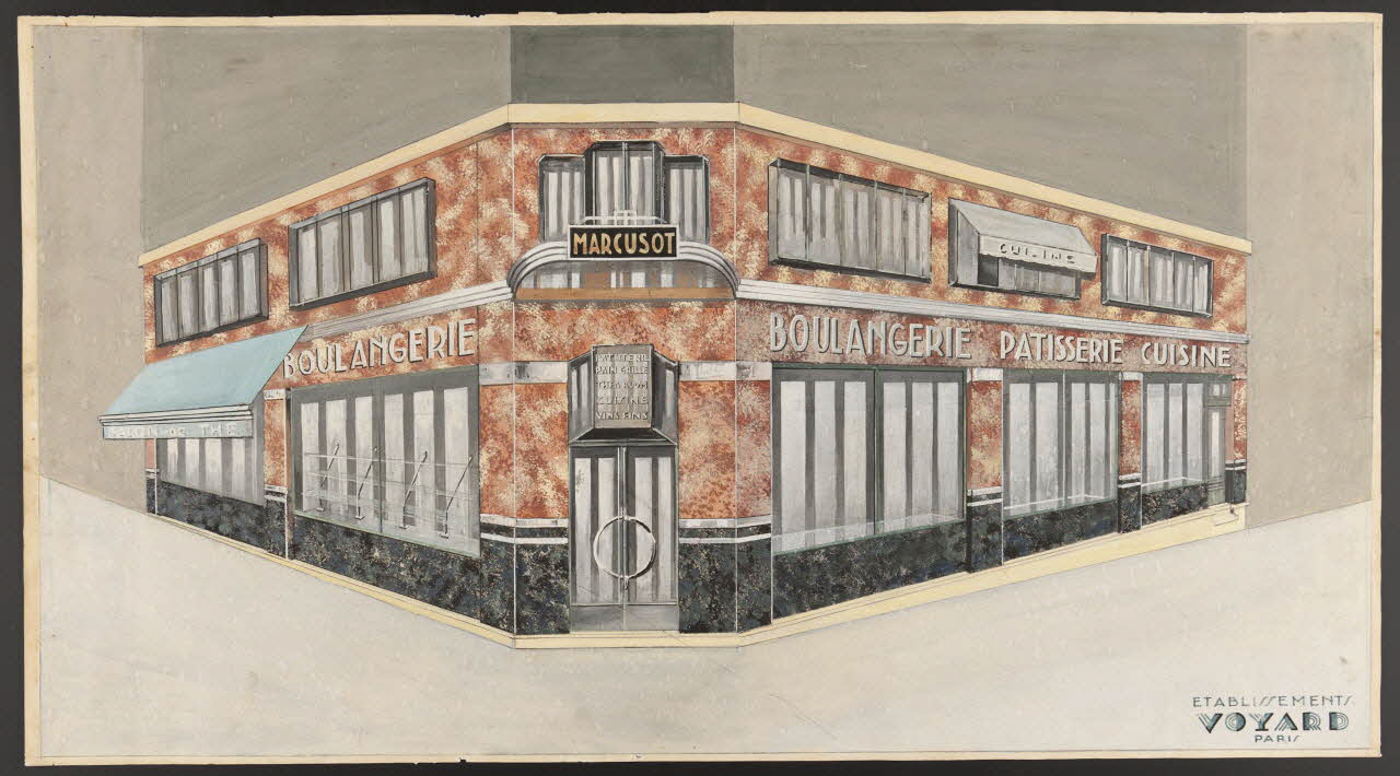 dessin Boulangerie 1972.13.8 Photo