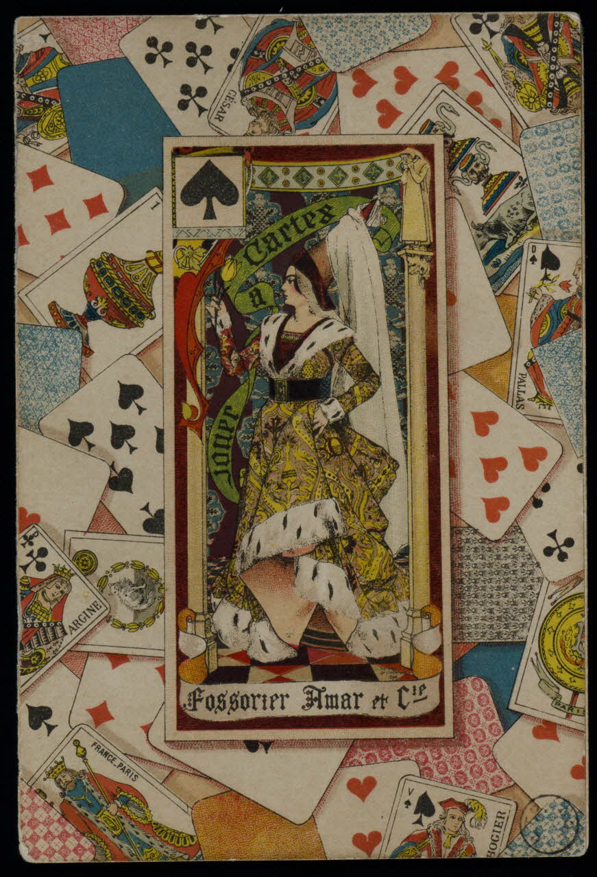 estampe Cartes  à  jouer 1972.18.16 Photo