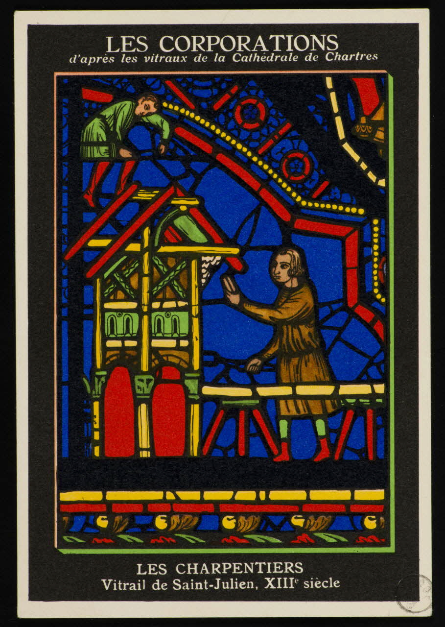 estampe LES CHARPENTIERS 1972.19.32 Photo