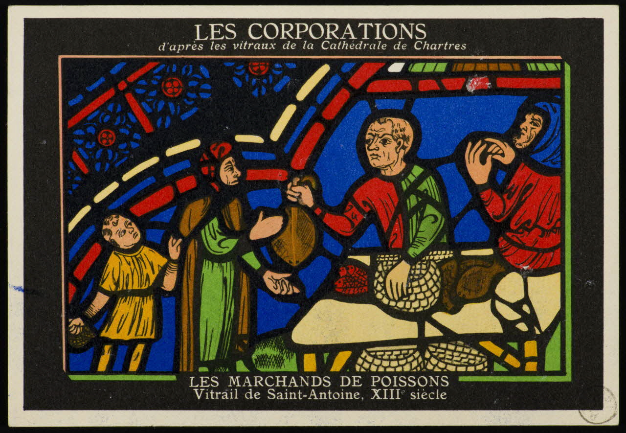 estampe LES MARCHANDS DE POISSONS 1972.19.39 Photo