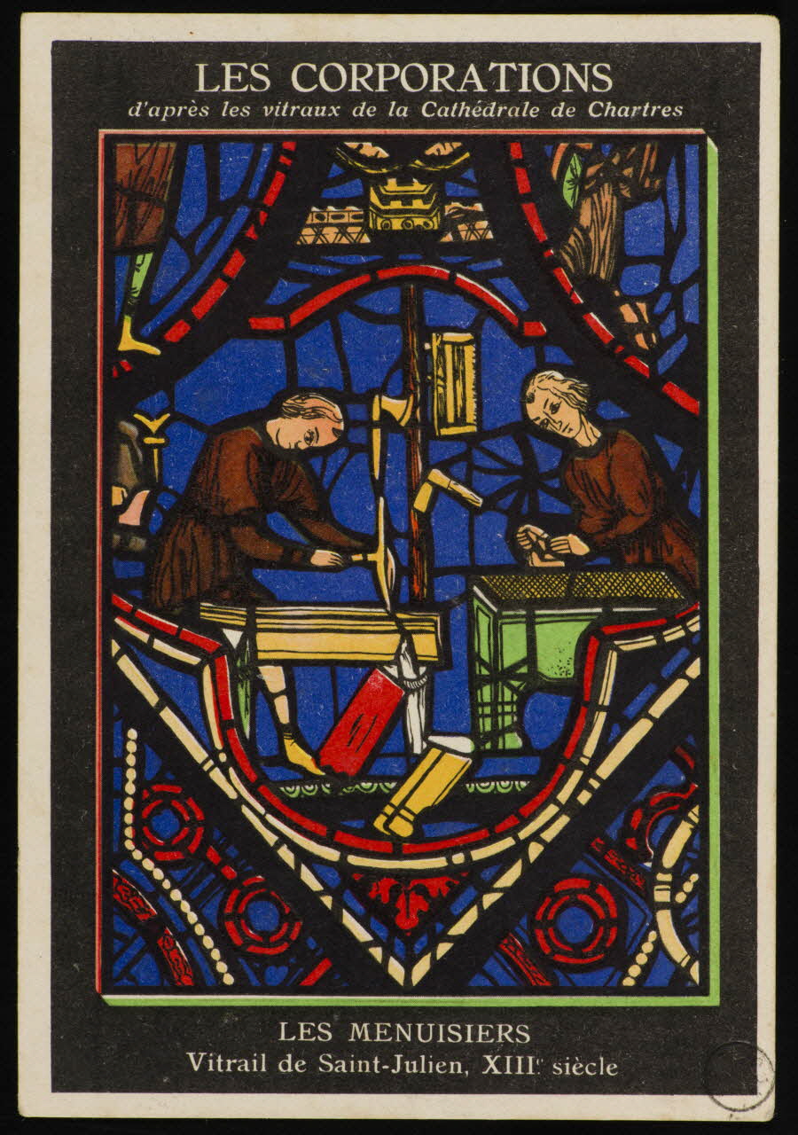 estampe LES MENUISIERS 1972.19.44 Photo