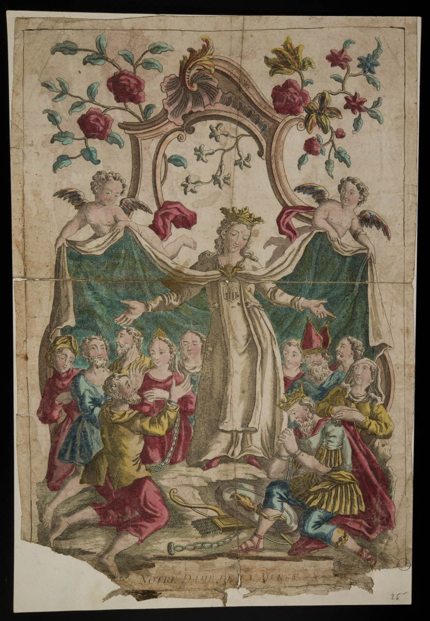 estampe NOTRE DAME DE LA MERCY 1972.21.2 Photo