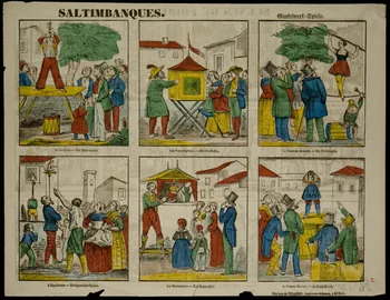 estampe SALTIMBANQUES. 1972.21.33.2 Photo