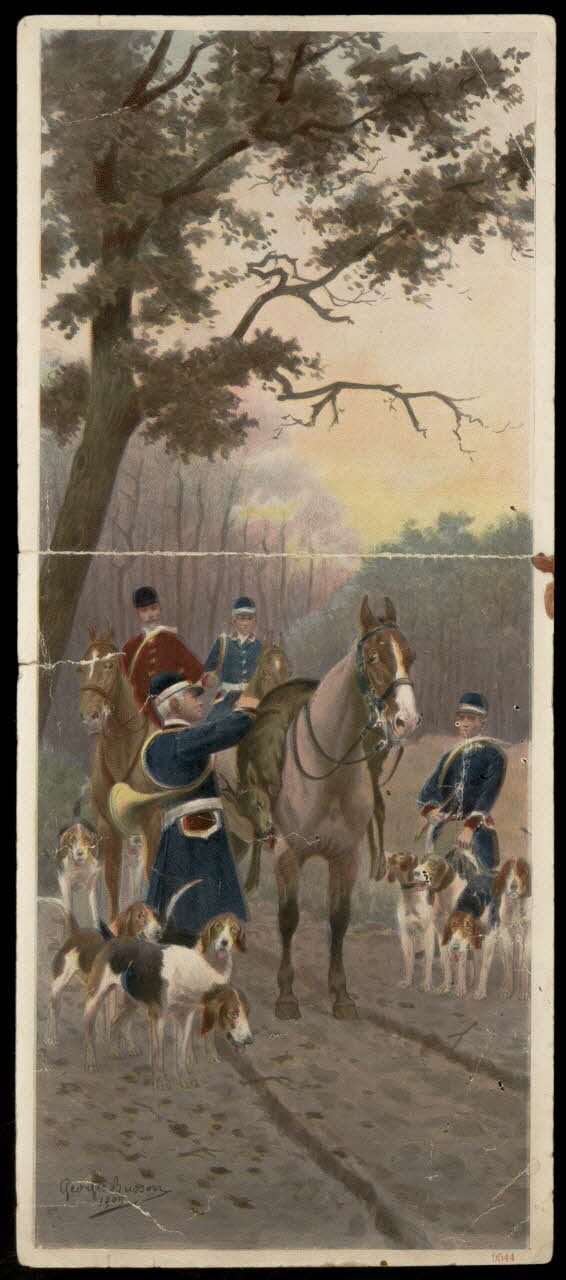 estampe Chasse à courre 1972.36.5 Photo