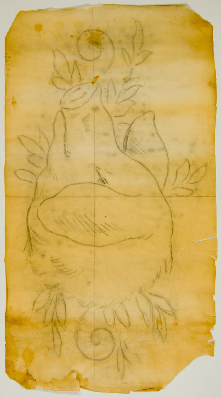 dessin Tête de cochon 1972.36.8 Photo