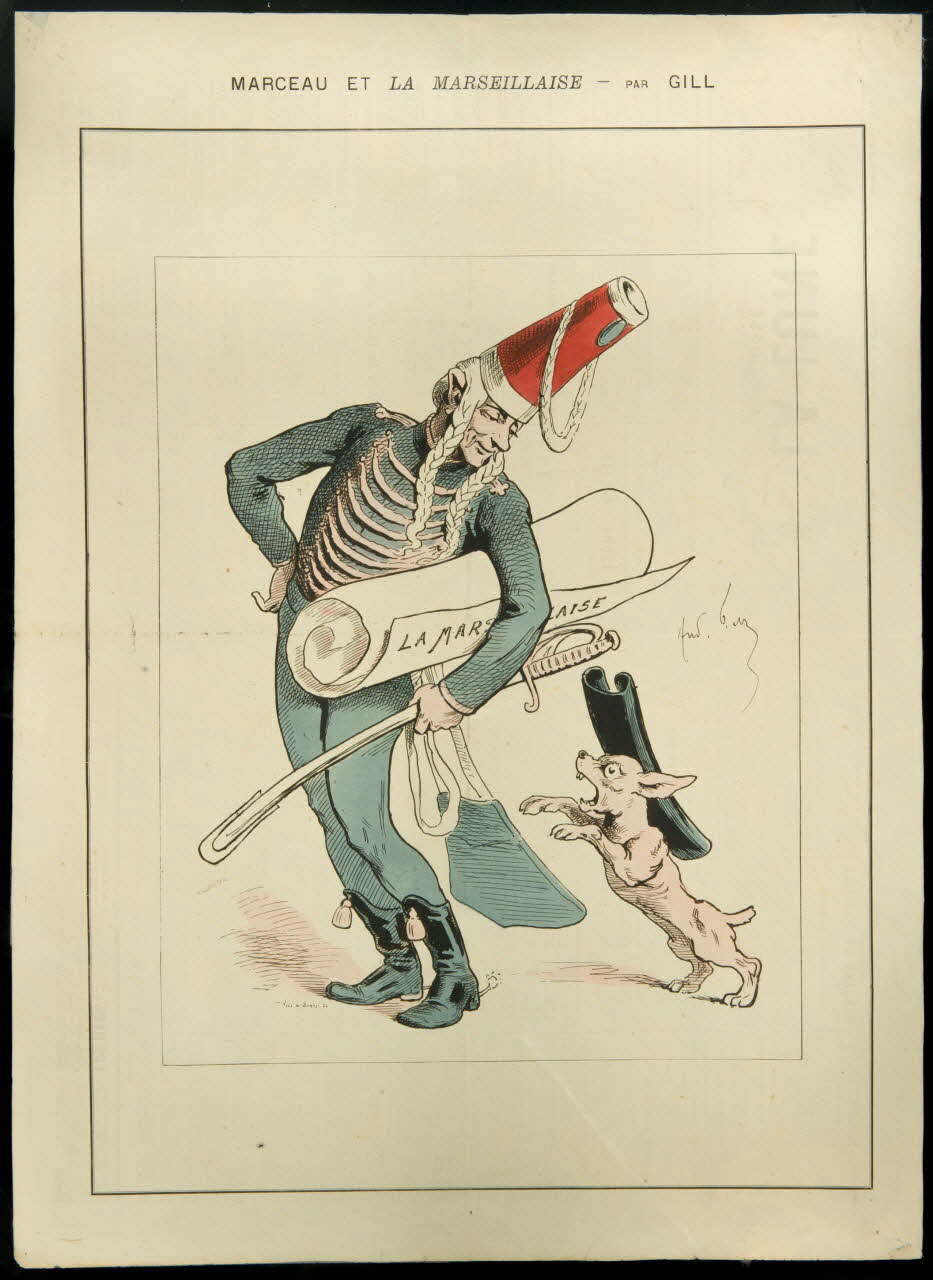 estampe MARCEAU ET LA MARSEILLAISE 1972.41.2 Photo