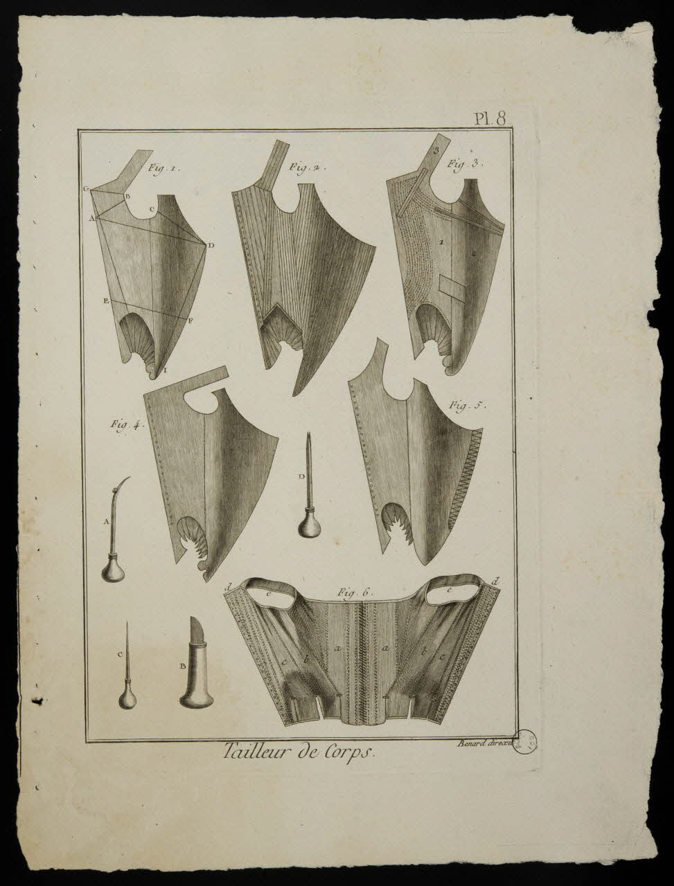 estampe Tailleur de Corps. 1972.52.32 Photo