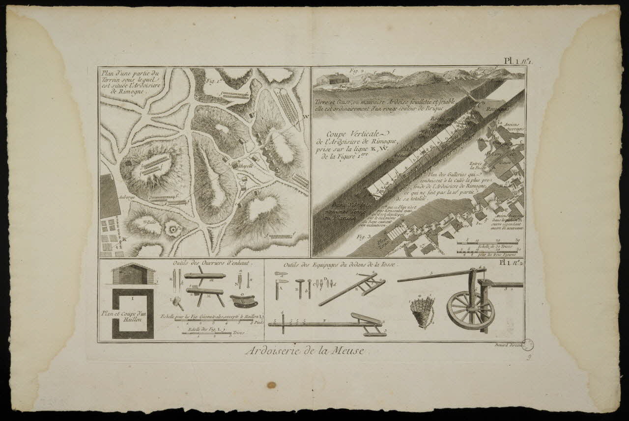 estampe Ardoiserie de la Meuse. 1972.52.7 Photo