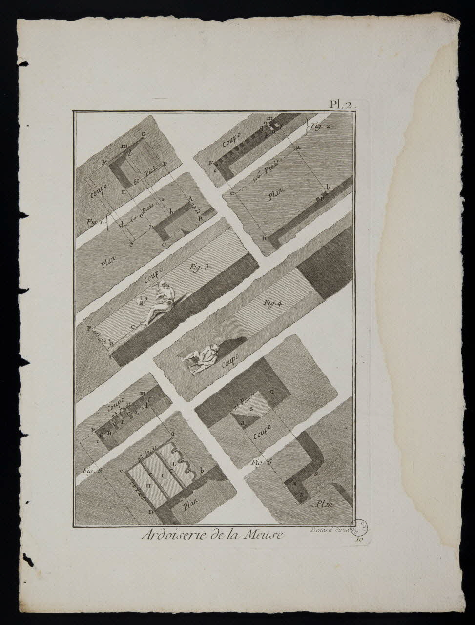 estampe Ardoiserie de la Meuse. 1972.52.8 Photo