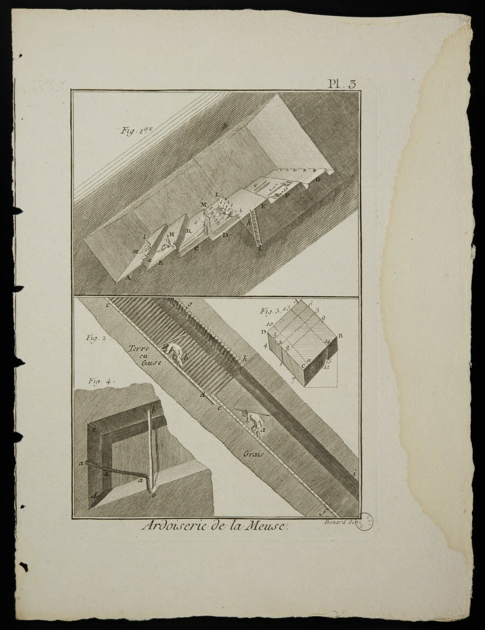 estampe Ardoiserie de la Meuse. 1972.52.9 Photo