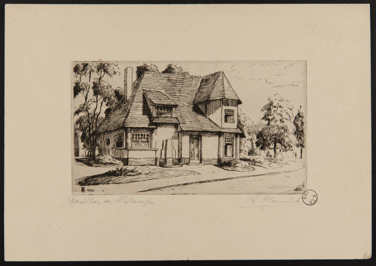 estampe Pavillon de l'Estampe 1972.53.1 Photo