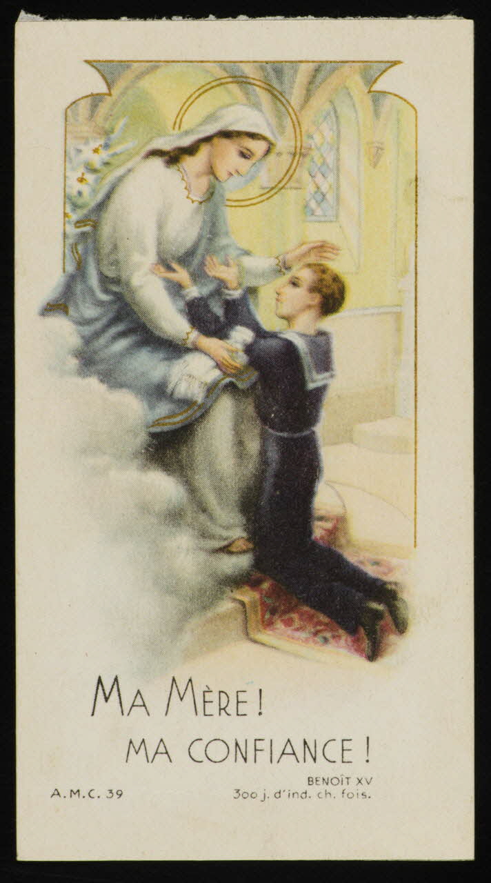 estampe MA MERE !  MA CONFIANCE ! 1972.55.263 Photo