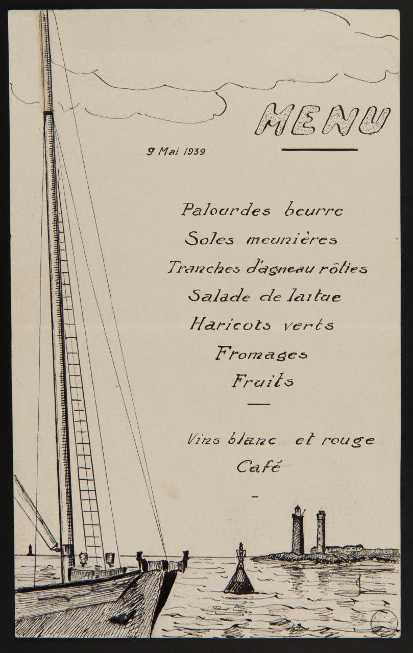 estampe MENU 1972.57.13 Photo