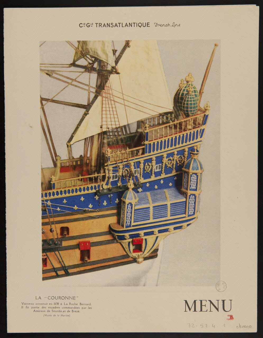 estampe "LA COURONNE" 1972.57.4 Photo