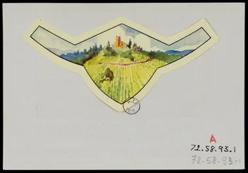 estampe VIN D'ALSACE  GEWURZTRAMINER 1972.58.93.1/2 Photo