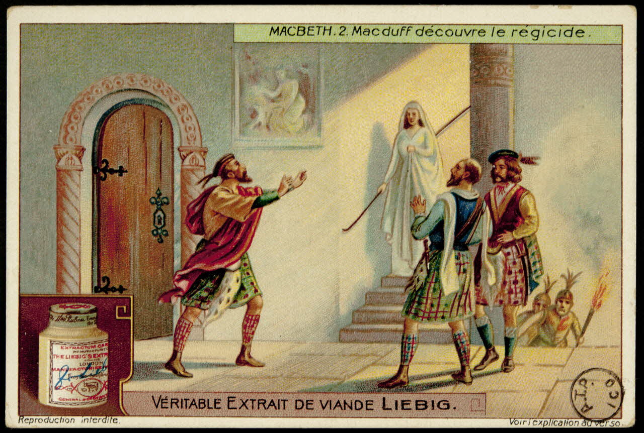 carte réclame chromo Paris 1912 1972.59.104 Photo