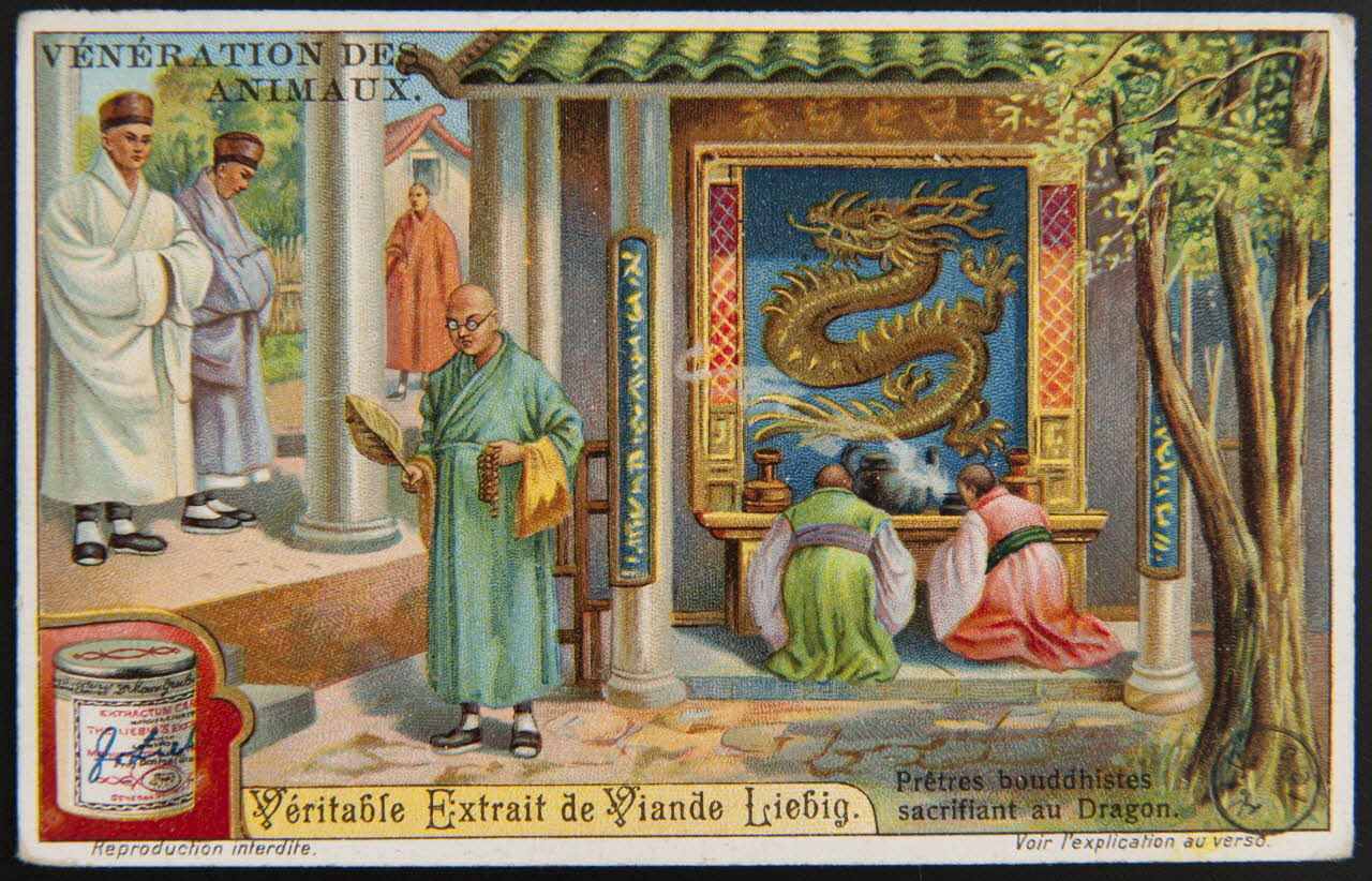 carte réclame chromo Paris 1911 1972.59.111 Photo
