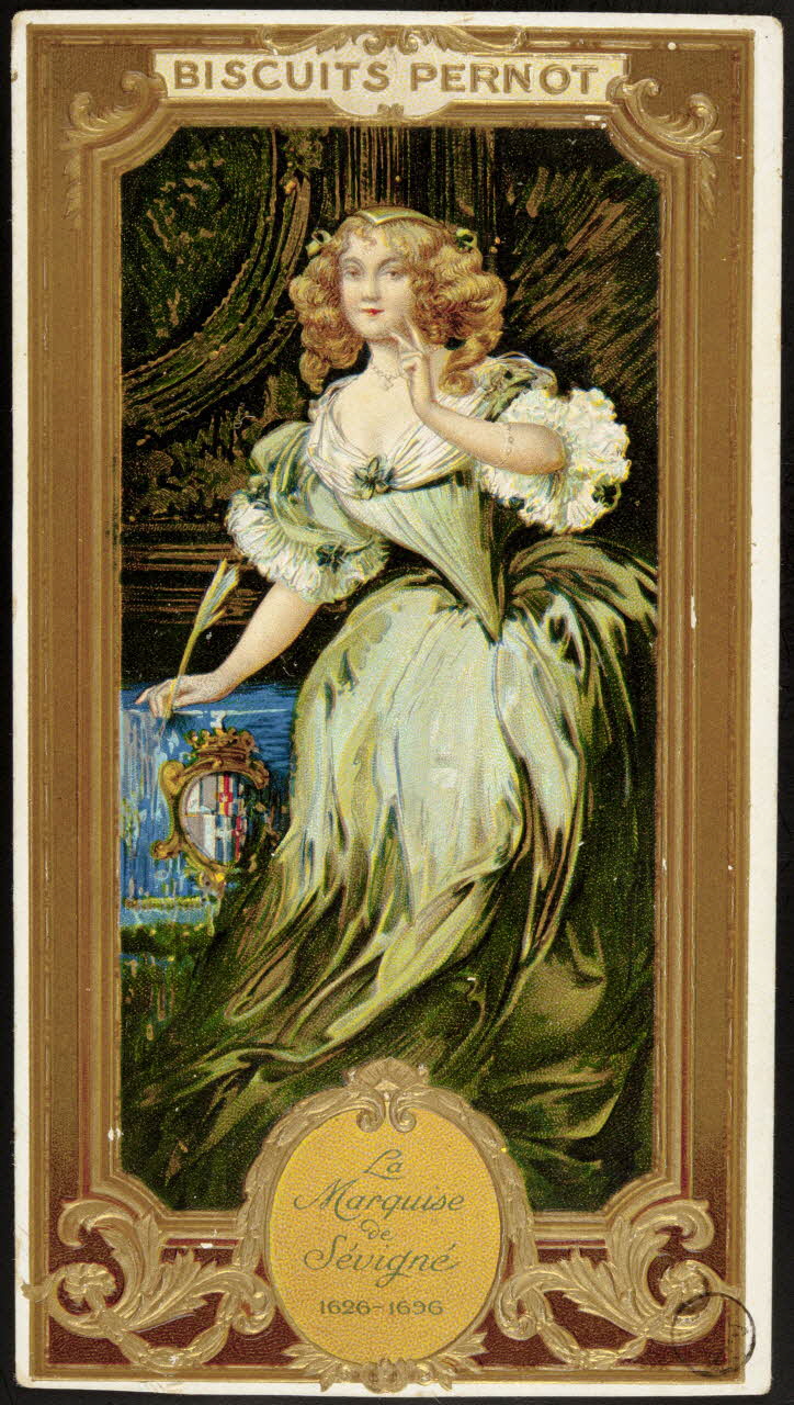 carte réclame La  Marquise  De  Sévigné  1626-1696 1972.59.154 Photo